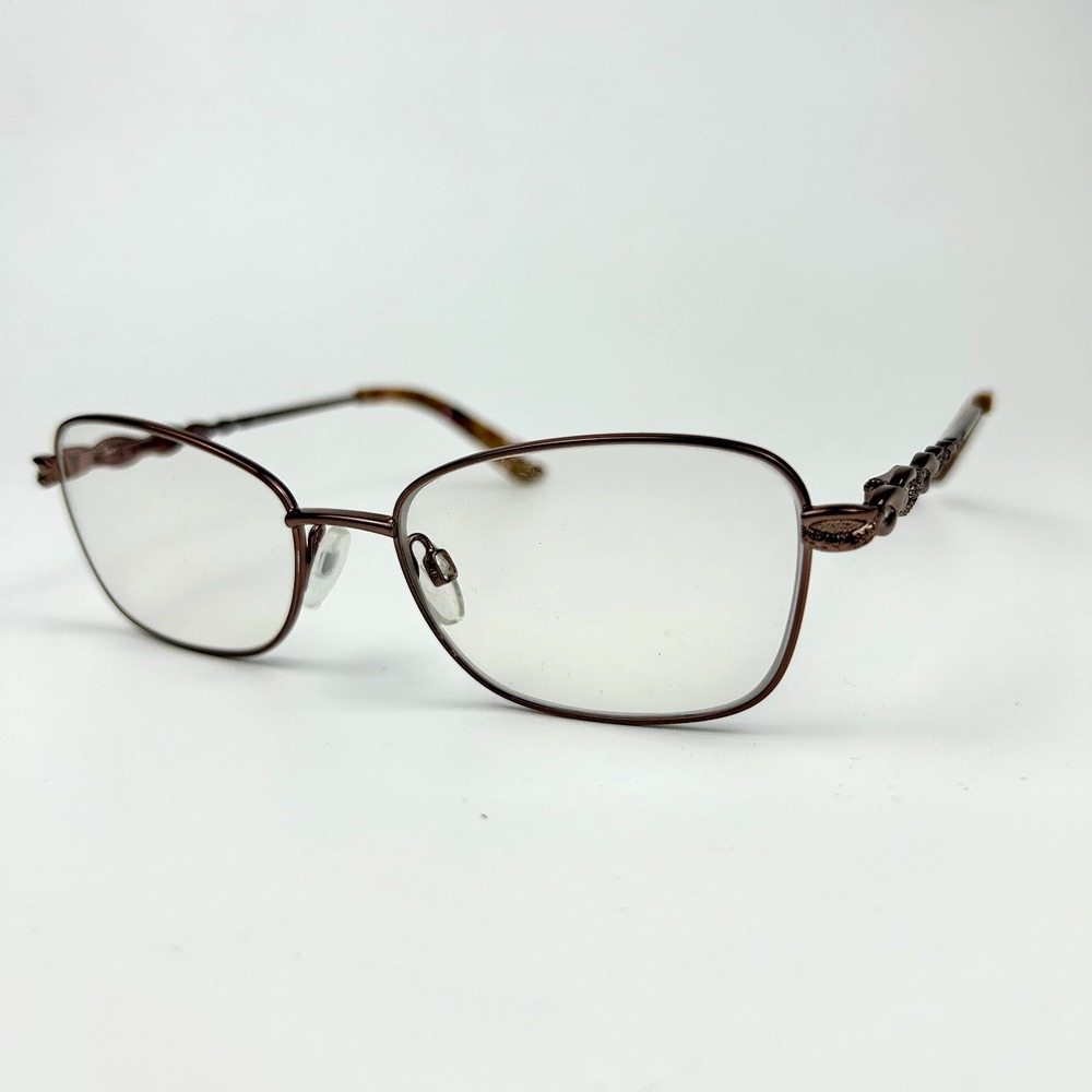 Gloria Vanderbilt Zyloware 168 M36 Women Eyeglasses Frame Rose Gold 53-17-135 mm